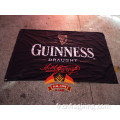 Drapeau de la bière Guinness darught Bannière de promotions de barre bannière personnalisée Guinness drapeau polyester